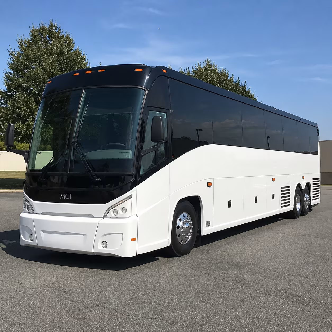 Dallas Airport Shuttle & Transportation party bus exterior