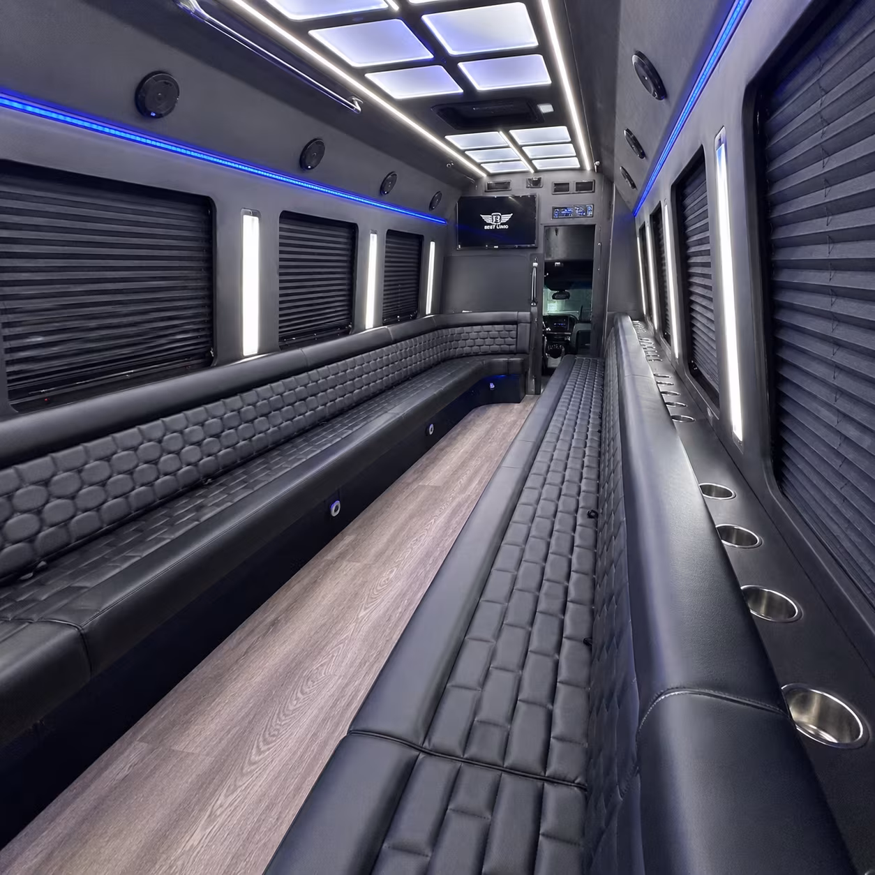 Dallas Concert & Music Festival Transportation party bus exterior