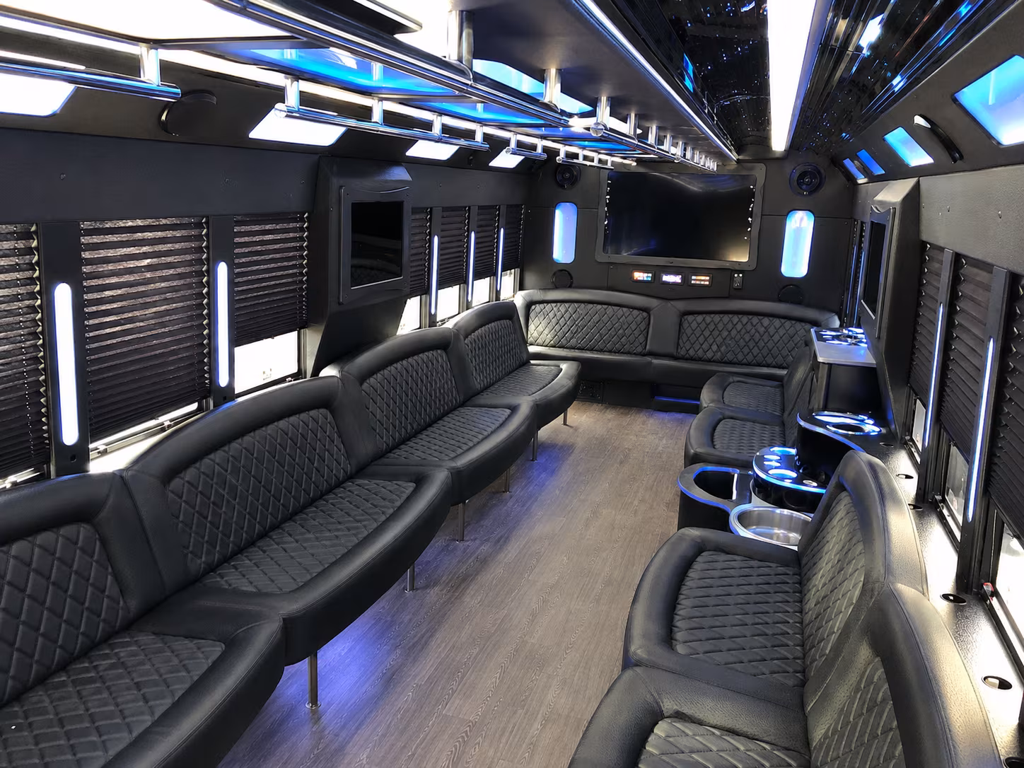 Dallas Concert & Music Festival Transportation party bus exterior