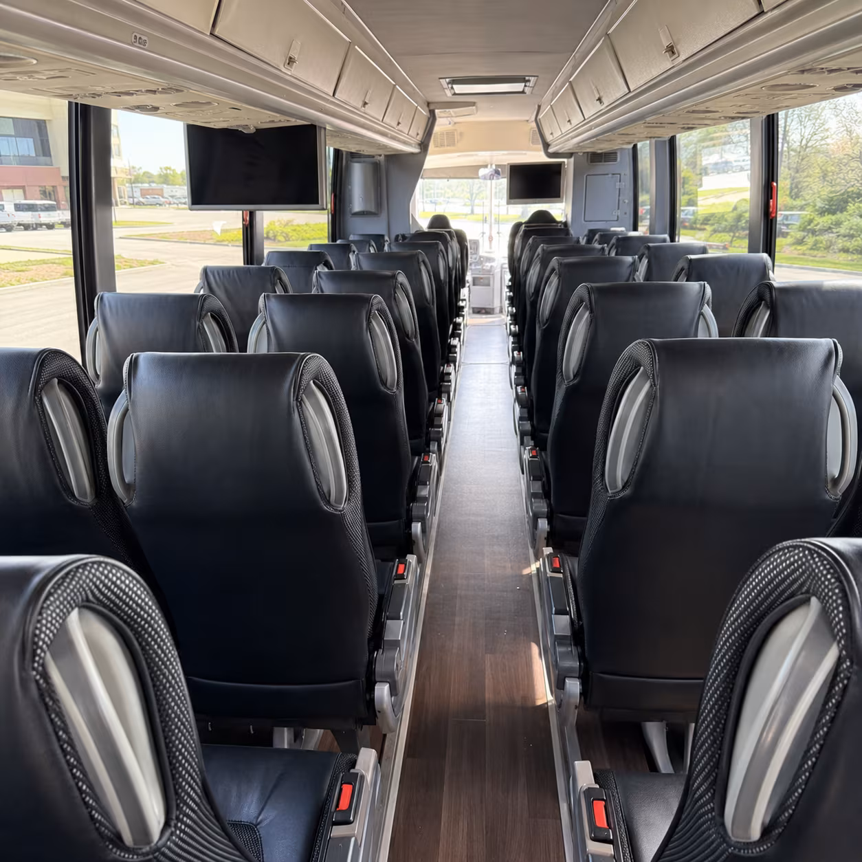 Dallas Corporate Transportation party bus exterior