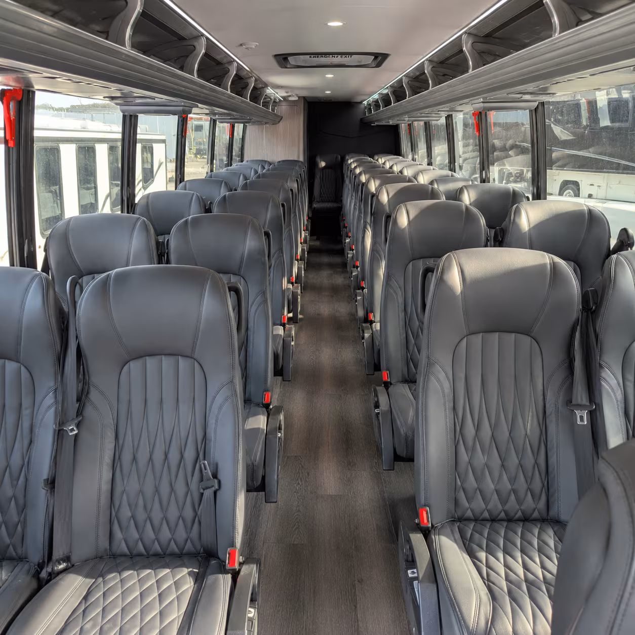 Dallas Corporate Transportation party bus exterior