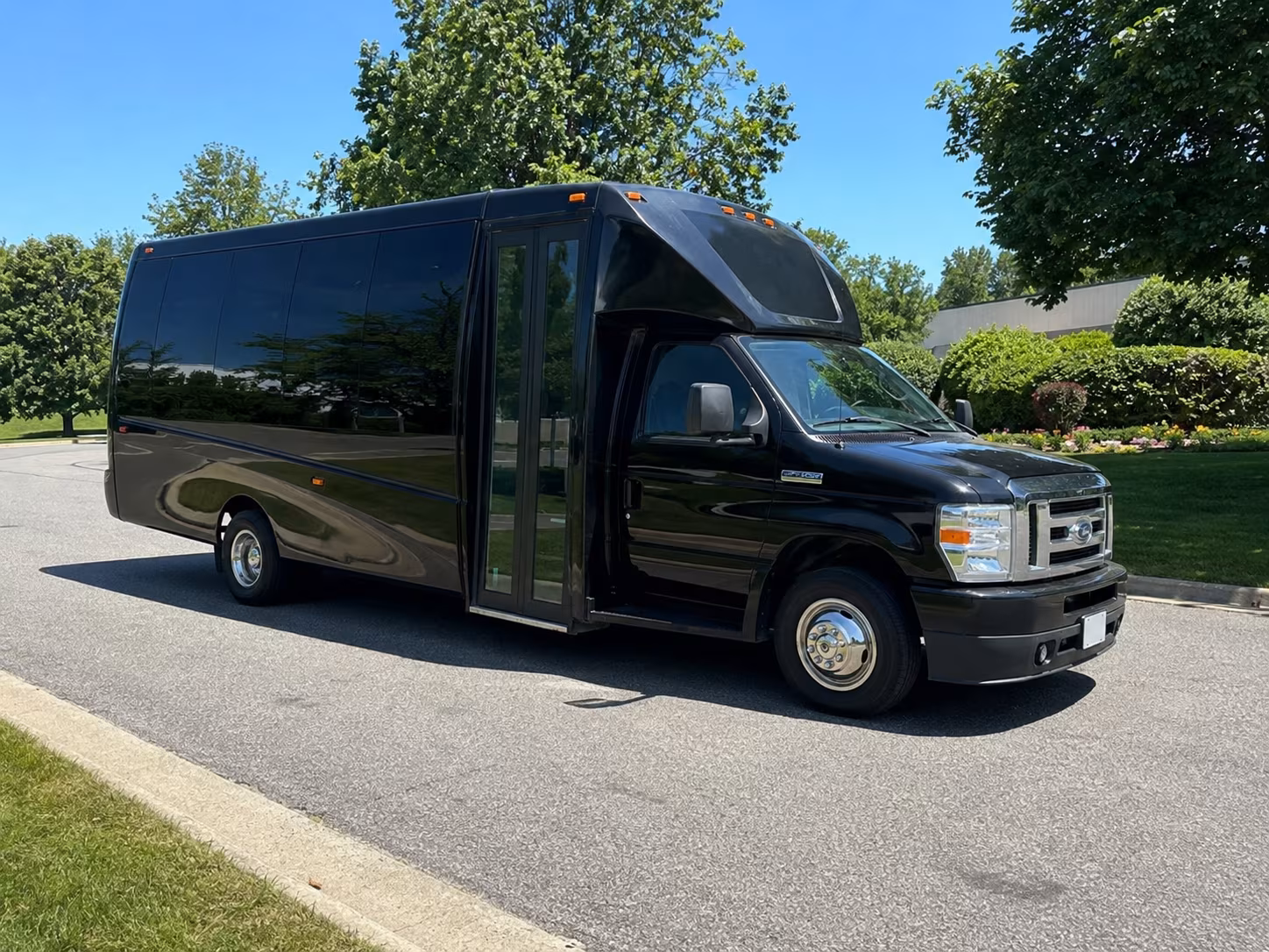 Dallas Sporting Event Transportation party bus interior