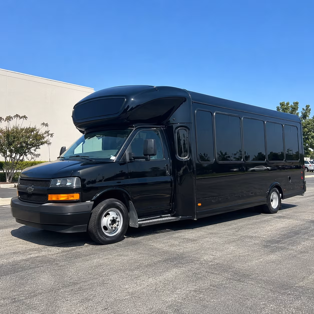 Dallas Wedding Transportation onboard seating