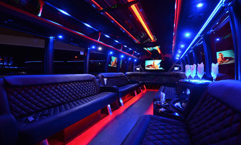 Garland party Bus Rental