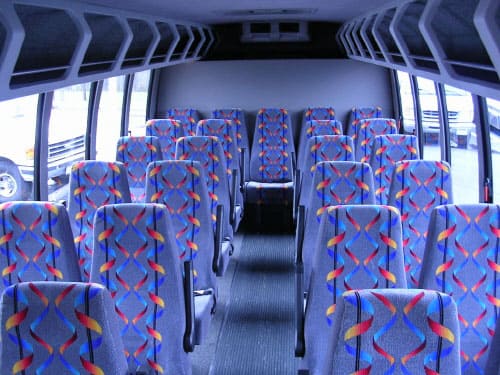 Richardson 15-35 Passenger Minibuses Interior