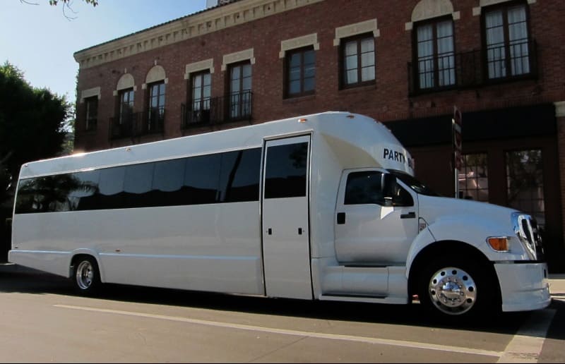Richardson 30 Passenger Party Bus White